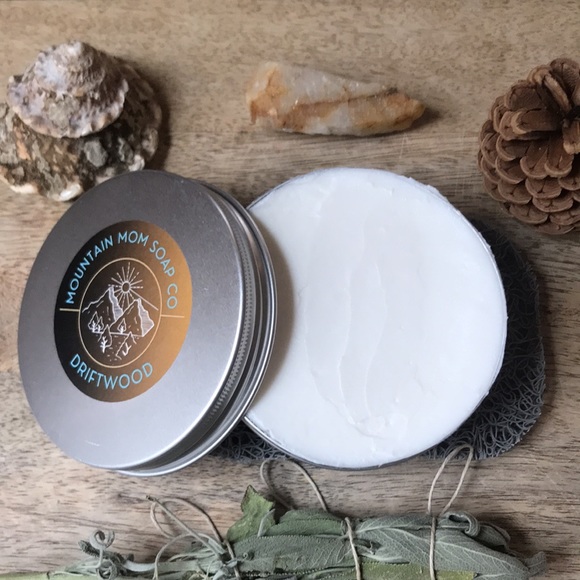 4 oz DRIFTWOOD body butter / Mountain Mom Soap Co - Picture 4 of 8